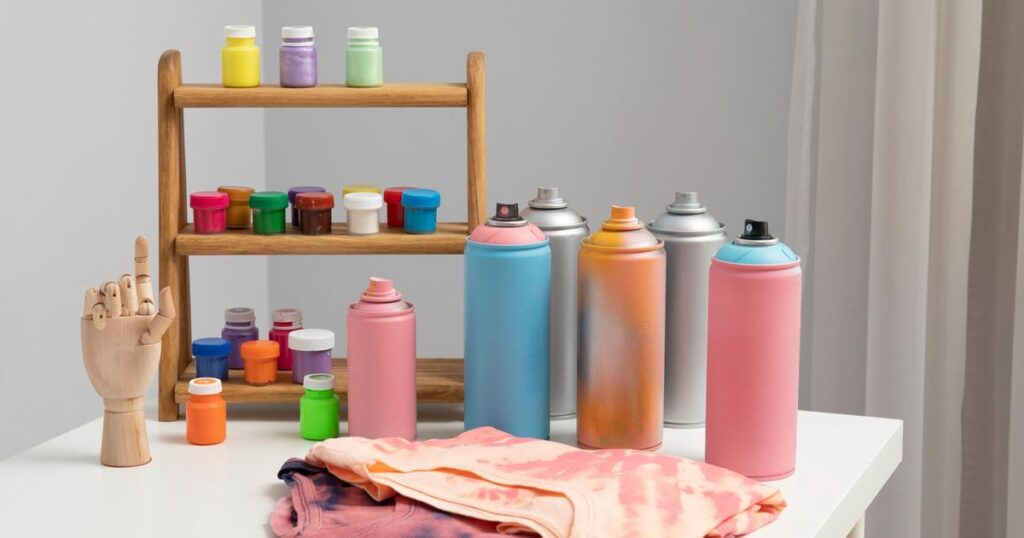 A jar labeled "Side Hustle" next to art supplies, representing the pressure to monetize hobbies.