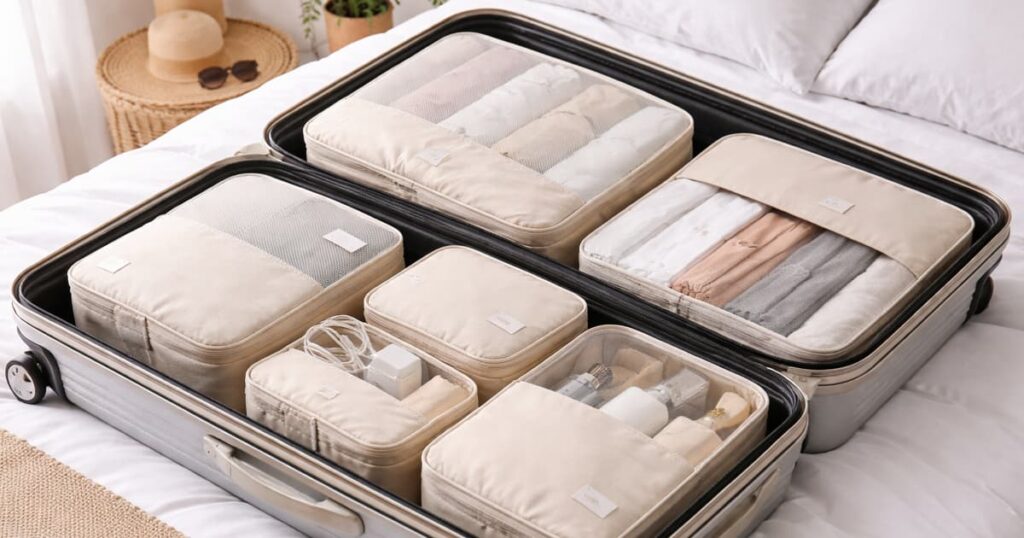 Travel Essentials Packing Cubes