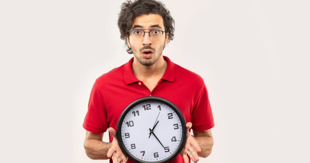 person realizing why I waste so much time every day