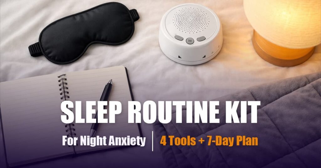 sleep routine kit for anxiety
