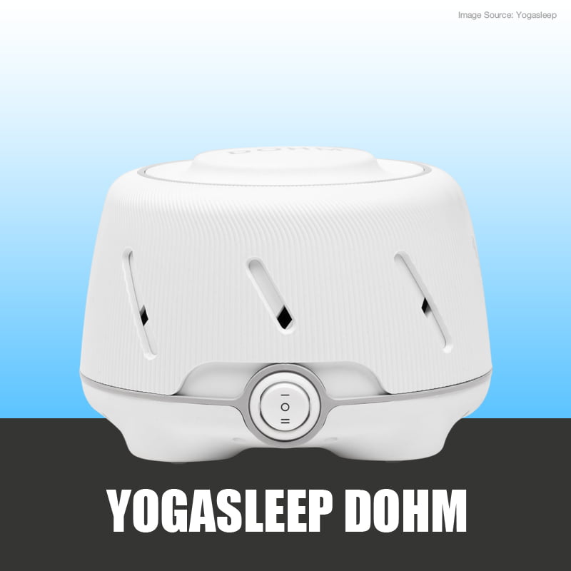 Yogasleep Dohm white noise machine for anxiety sleep
